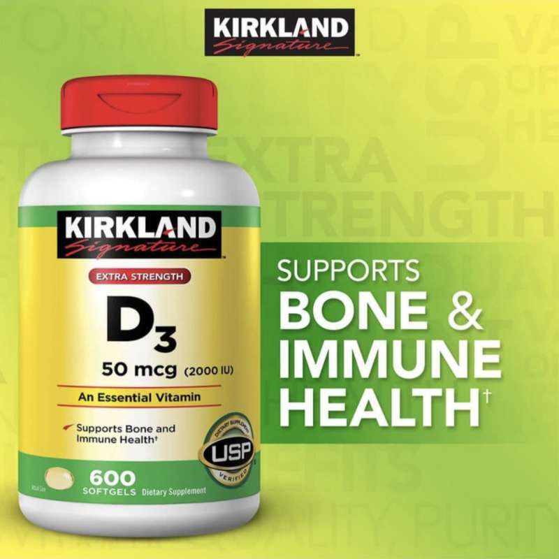 Kirkland Vitamin D3 2000 IU