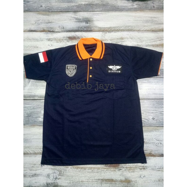 kaos kerah dishub