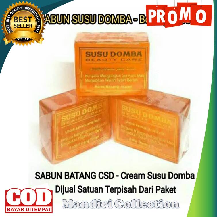 SABUN SUSU DOMBA CSD KUNING BEAUTY CARE ORIGINAL 80GR