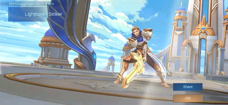 Skin Epic/lightborn 1089 Via Gift Delay 7 Hari