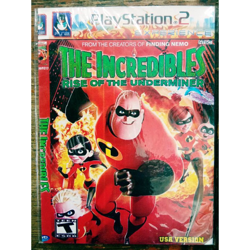 Kaset PS2 Game The Incredibles