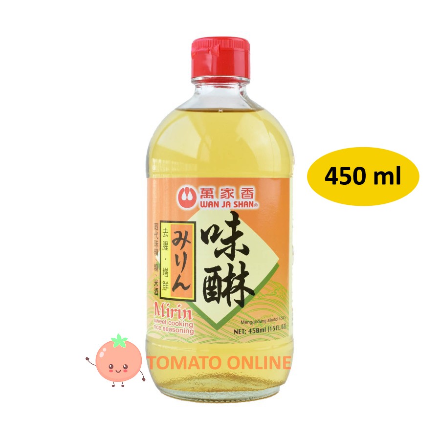 Wan Ja Shan Mirin / Sweet Cooking Rice / Arak Masak Manis 450 ml 450ml