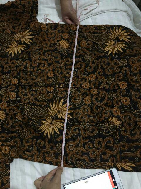 Kemeja Batik Lengan Pendek Motif Kenongo M L Xl Xxl