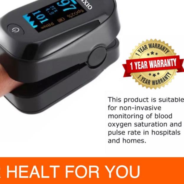 MIXIO H1 Fingertip Pulse Oximeter Alat Ukur Kadar Oksigen SpO2