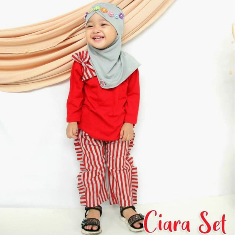 Afsheenastore Setelan Ciara Set By Almahyra