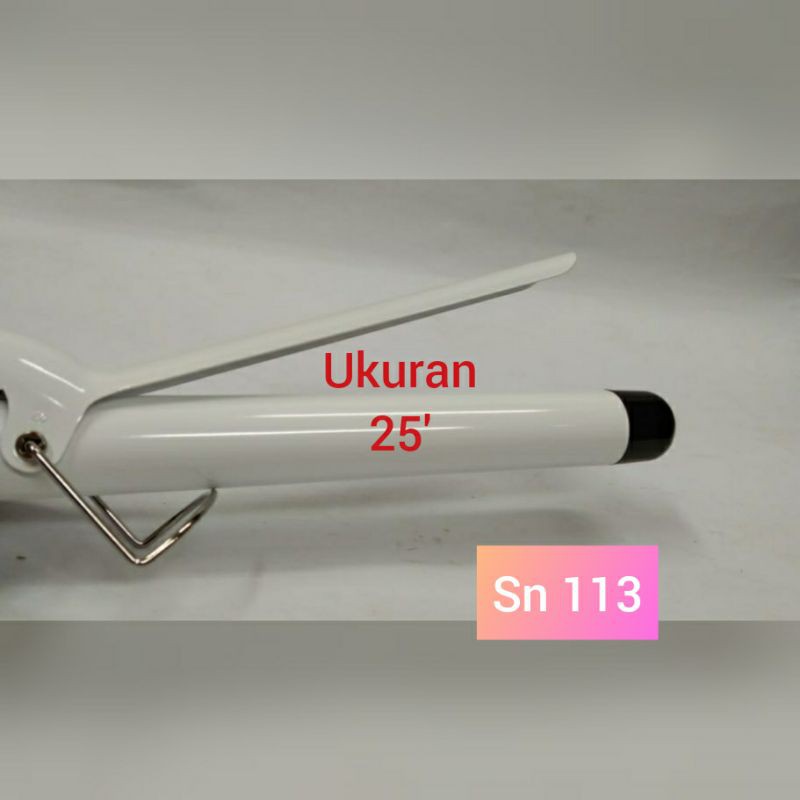 Alat catokan rambut kriting curly sonar sn 113 klintong curler professional