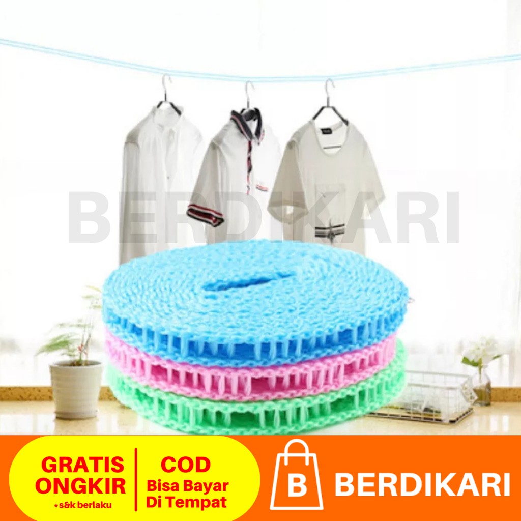 Tali Jemuran Baju Model Lubang 5 meter
