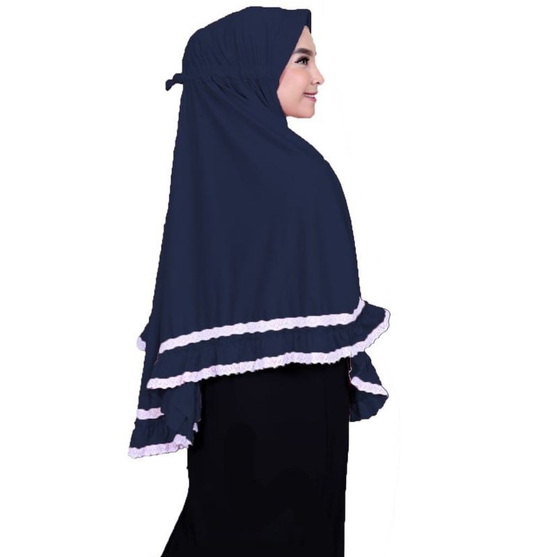 Medan Termurah New Cantik Hijab Soft Jumbo/Jilbab Jersey Hyget Hazna 2 Rempel