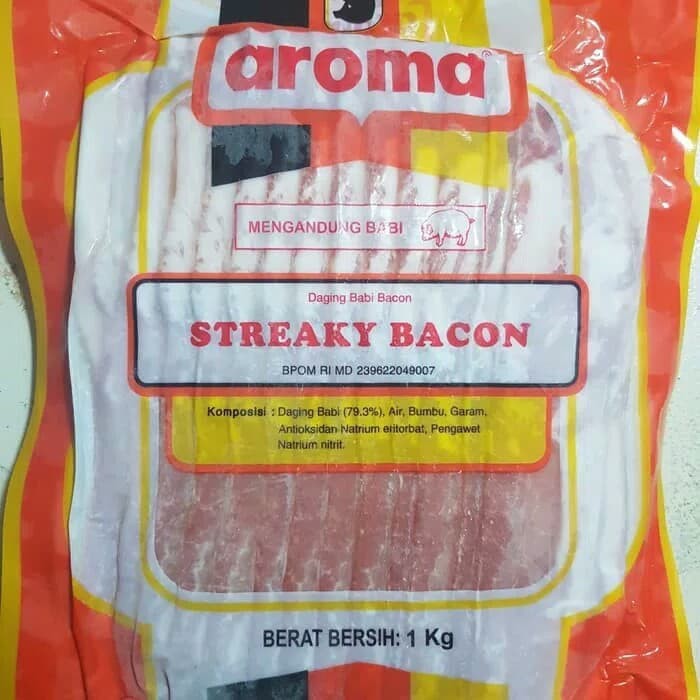 

PROMO AROMA PORK BACK BACON 1KG (ORIGINAL)