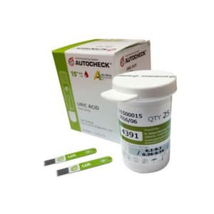 AUTOCHECK URIC ACID - TEST STRIP ASAM URAT AUTOCHECK ISI 25 STRIP