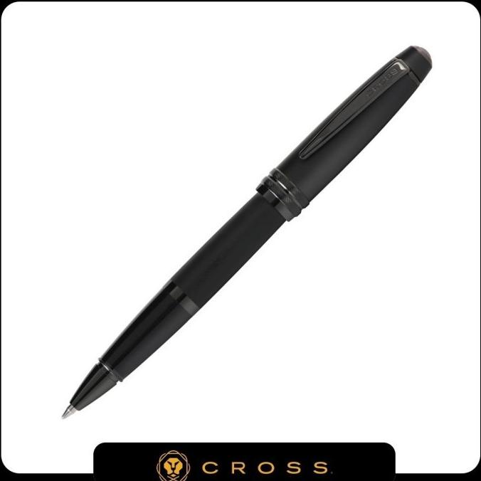 

Cross Bailey Matte Black Lacquer Rollerball Pen AT0455-19 ---Terbaru---