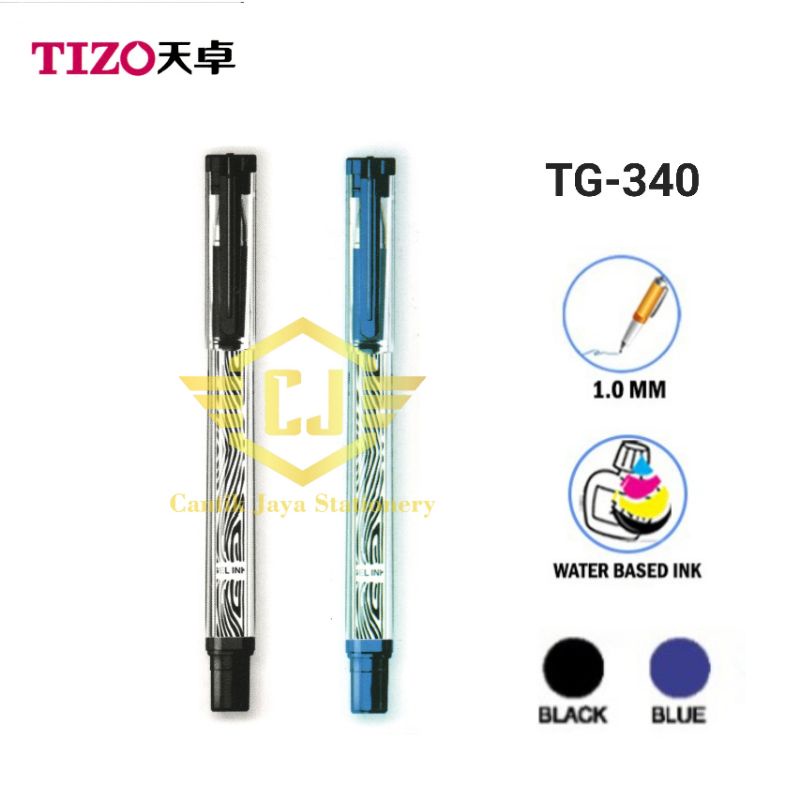 

Gel Pen Liner Pulpen Tizo 340 TG-340 1.0mm