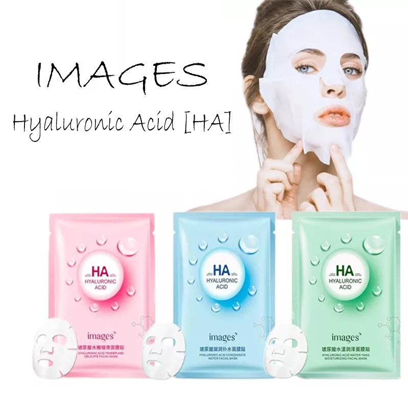 Beauty Jaya - IMAGES HA Hyaluronic Acid Facial Mask Sheet Masker Wajah Moisturizing Pelembab Wajah