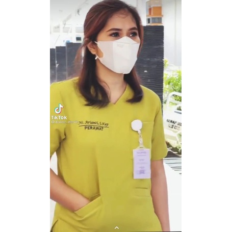 KATUN TOYOBO [baju celana nurs cup] BAJU PERAWAT OKA/ BAJU JAGA/ BAJU OK UNISEX