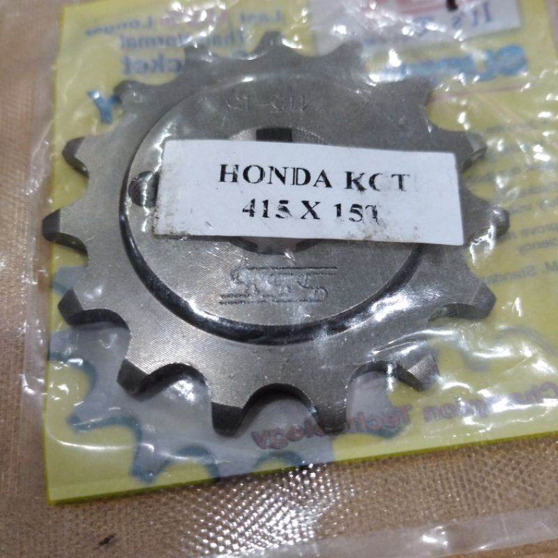 GEAR DEPAN HONDA KCT MEGAPRO 415 13T 14T 15T SSS