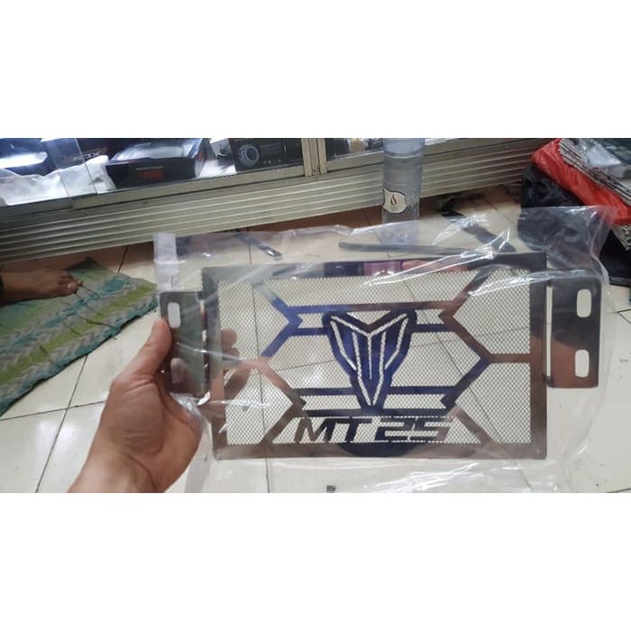 Cover radiator mt25 Tutup Radiator Mt25 Stainless