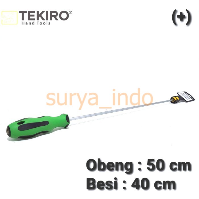 OBENG PANJANG TEKIRO SD-TE1503 EXTRA LONG SCREWDRIVER PH1X400MM (05)