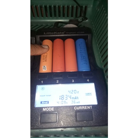 Baterai Copotan Laptop Type 18650 Real Capacity 1600 - 1900 maH