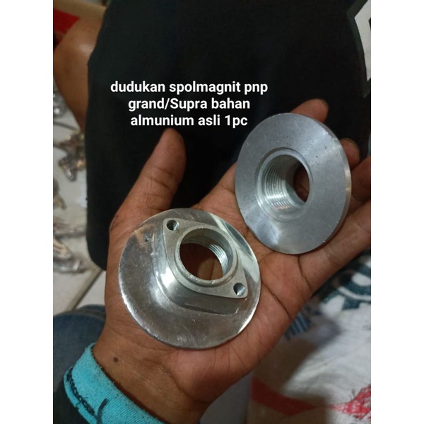Dudukan Spul PNP Honda grand/Supra asli bahan alumunium.