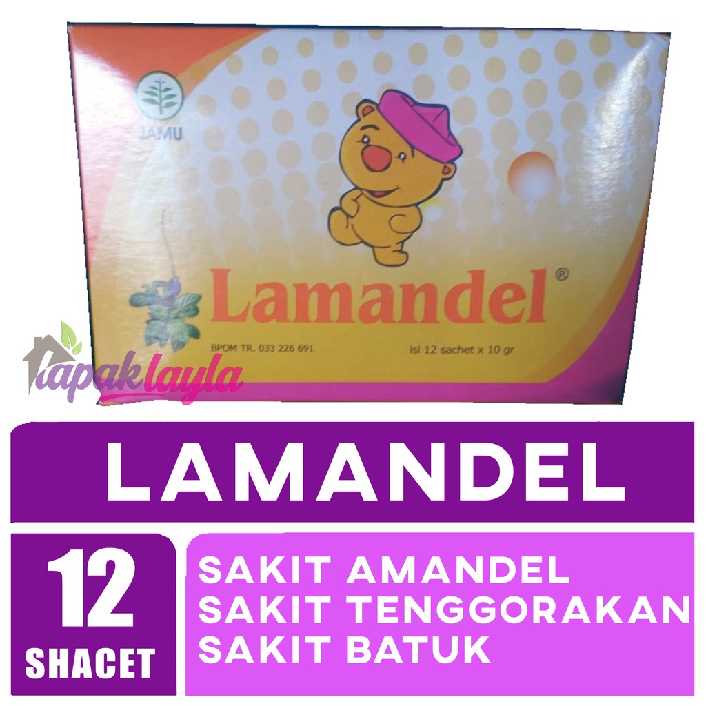 LAMANDEL OBAT KHUSUS AMANDEL AKUT RADANG TENGGOROKAN