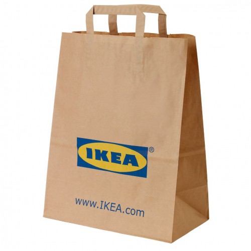 

Tas kertas dengan pegangan / paper bag IKEA FRKT