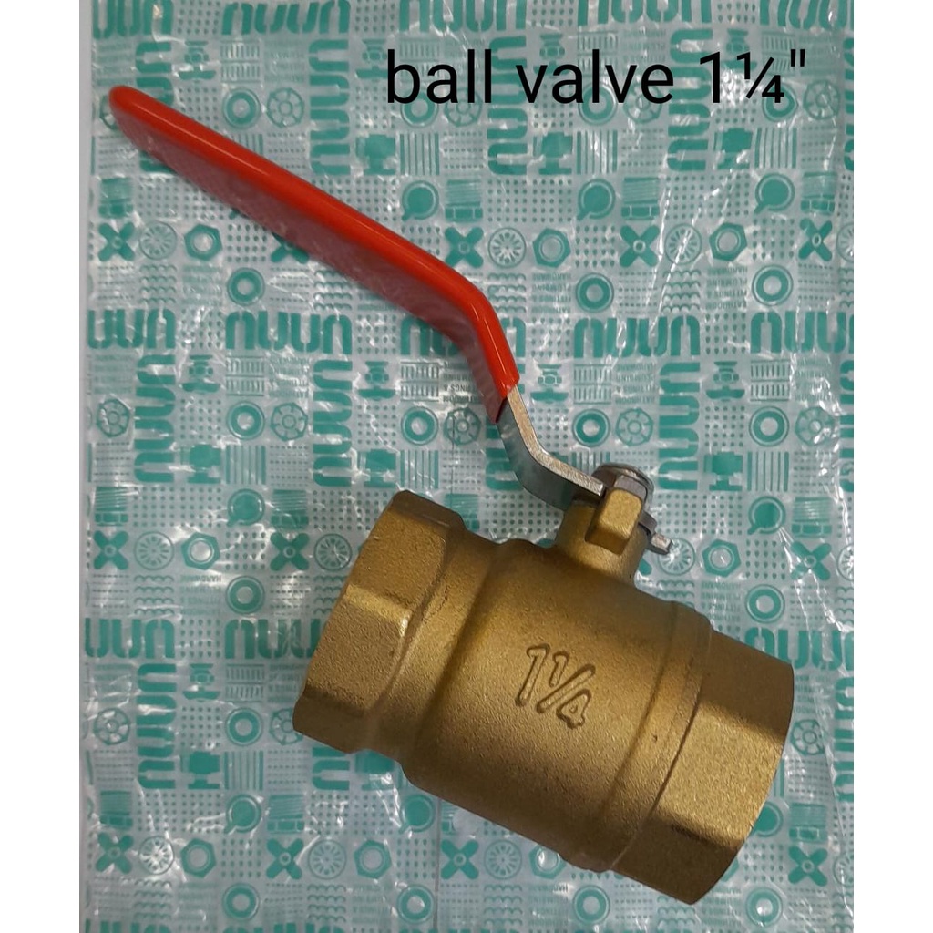 Ball Valve 1 1/4&quot; Merk UNNU