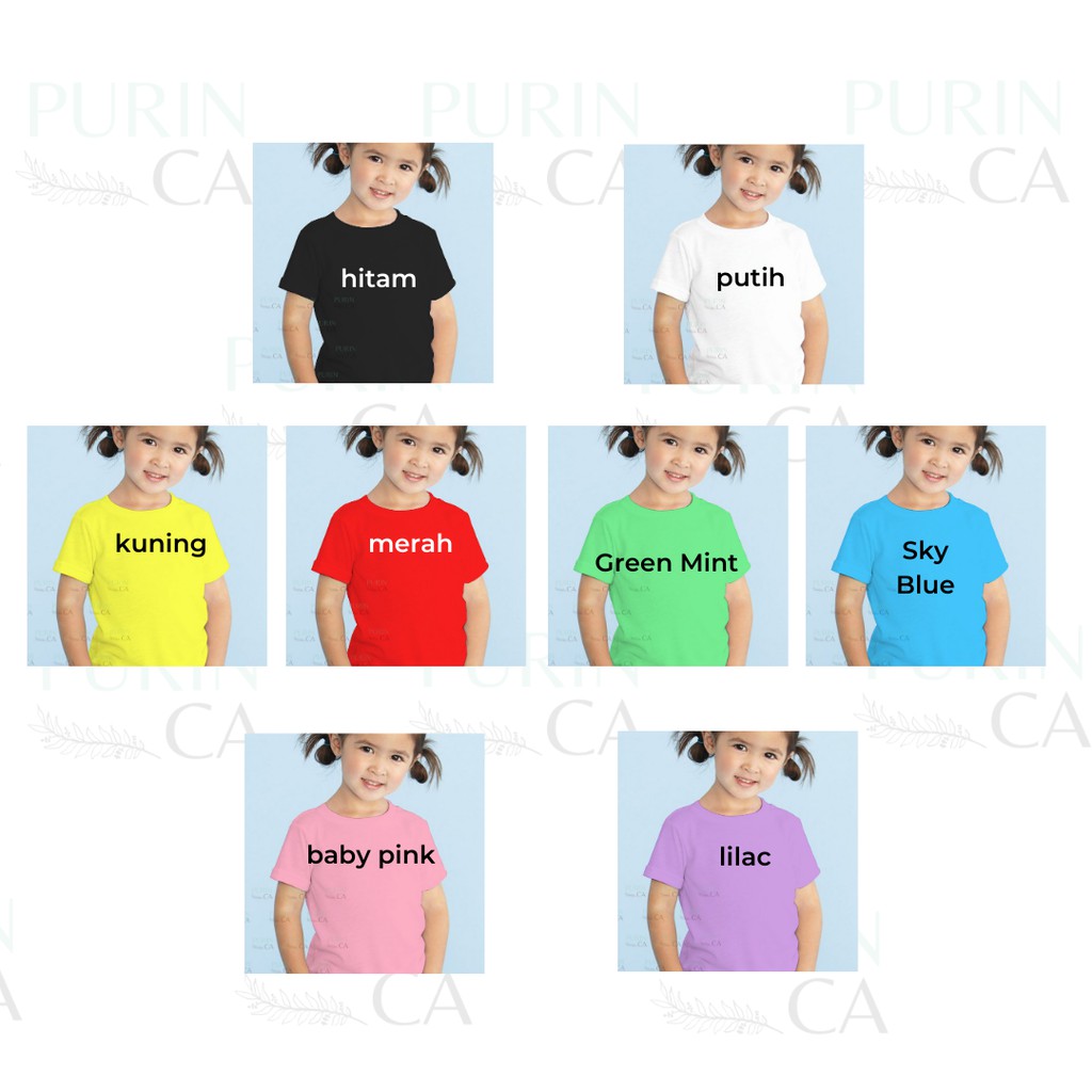 Kaos Anak Perempuan &amp; Laki - laki Unisex BT21 Chimmy