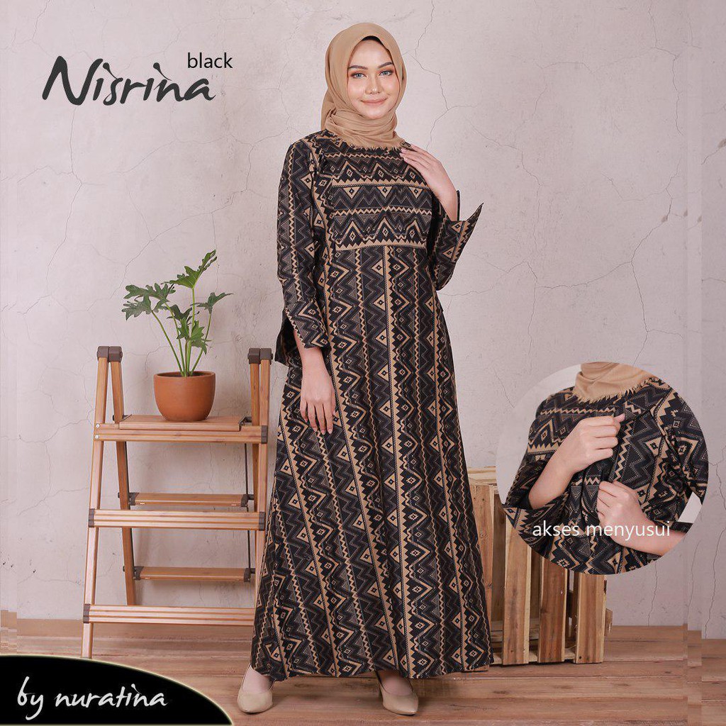 Nisrina Dress Menyusui
