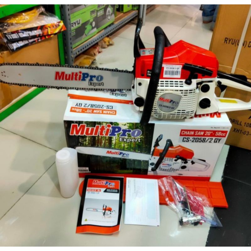Mesin chainsaw MULTIPRO LASER BAJA 20 INCI