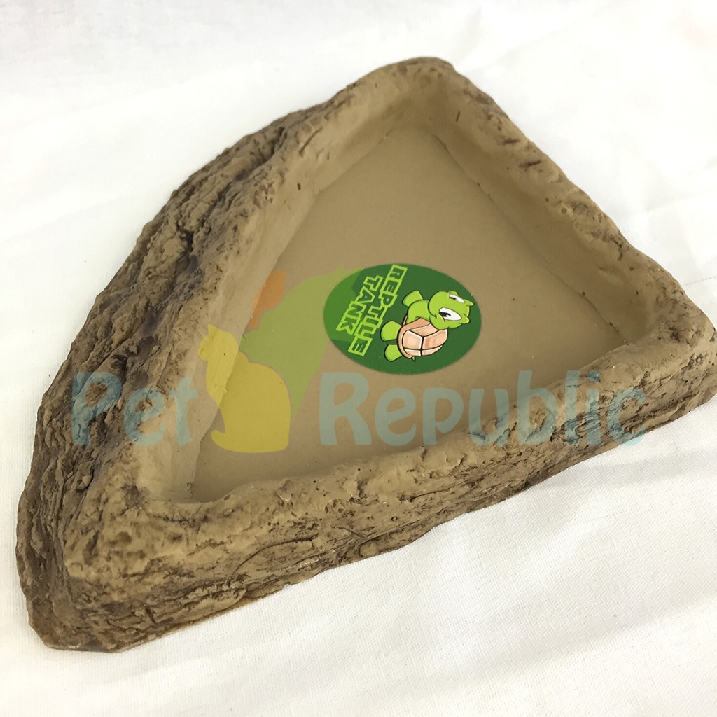 

Pet Republic Tempat Makan REPTILE TANK Corner Dish Large