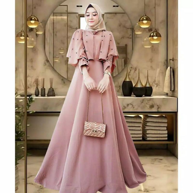 Caca Dress l Carita Maxy l Sabrina Dress l Gamis Maxy Outfit Muslim