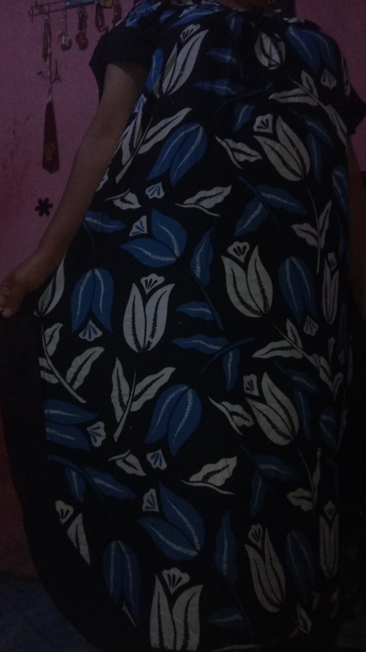 Daster Jumbo Lowo Daun Mas Baju Tidur Wanita Murah Kekinian Batik Pekalongan