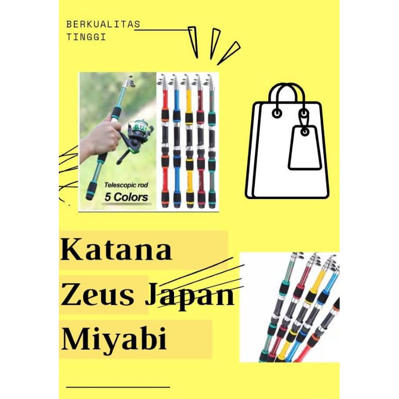 JORAN PANJANG/JORAN LENTUR/JORAN KUAT | KATANA ZEUS | JAPAN MIYABI TERHEBAT