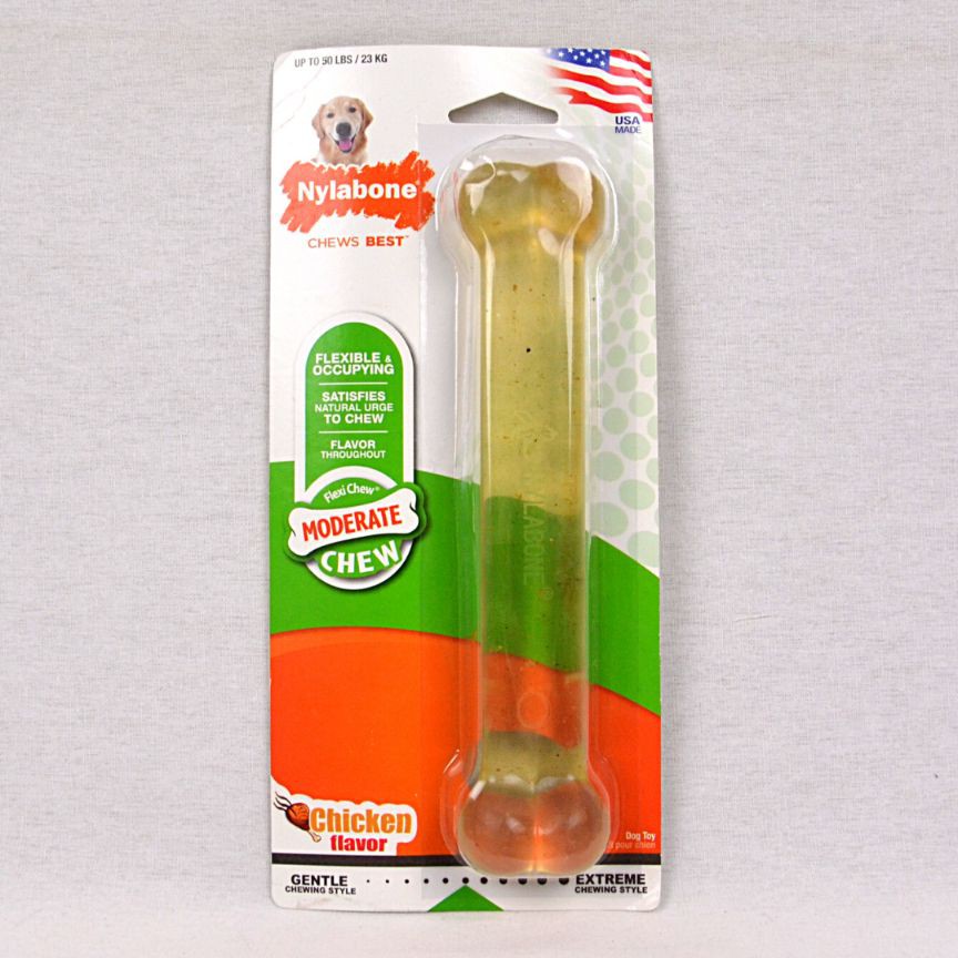 

NYLABONE Mainan Anjing FLEXICHEW Chicken GIANT