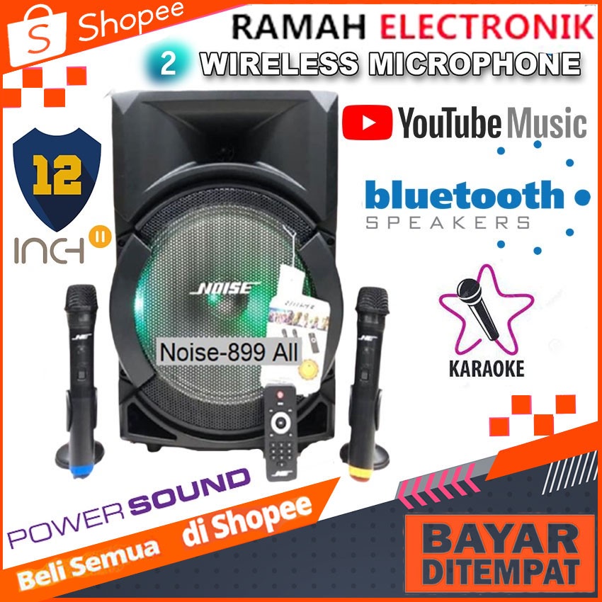 Speaker Portable Wireless Meeting Noise 899 AII 12 inch Bluetooth