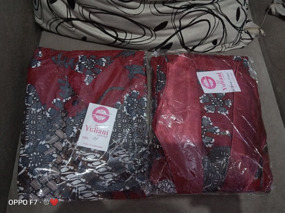 Batik Couple Gamis Busui  Motif Kaldorai