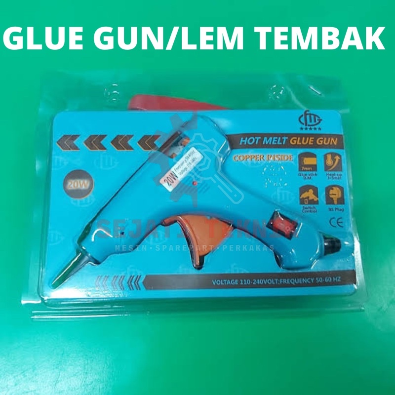 

Lem Tembak 20 Watt Glue Gun 20 Watt Switch On Off lem tembak glue gun fit 20 watt