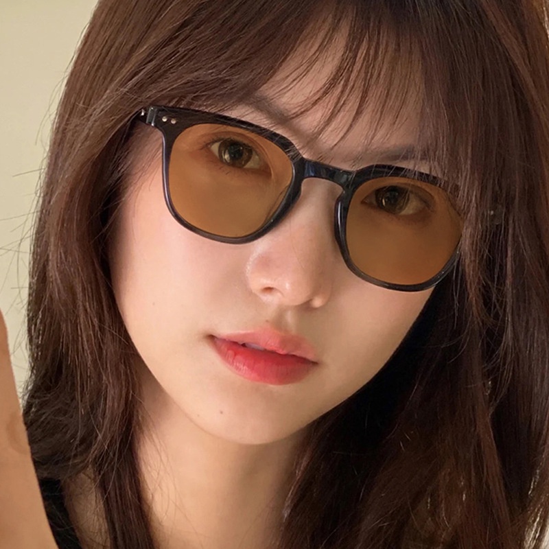 (YUZHU) Kacamata Hitam Warna Permen Gaya Klasik Untuk Wanita Sunglasses Perlindungan Uv400
