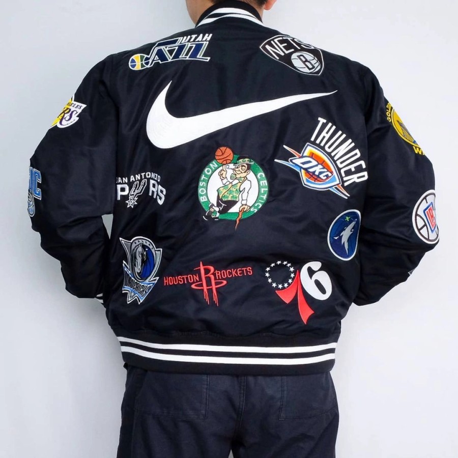 supreme nba varsity jacket