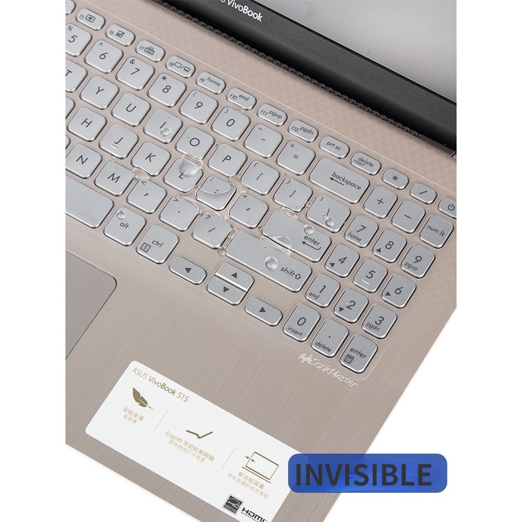 Film Pelindung Keyboard Untuk Asus Inspirion S15 S5300U Vivobook15s S5300U S2 S15 Y5100U PE554U FL8700F V5000F Y5200F A512F Y5U Y5F Y5U554U