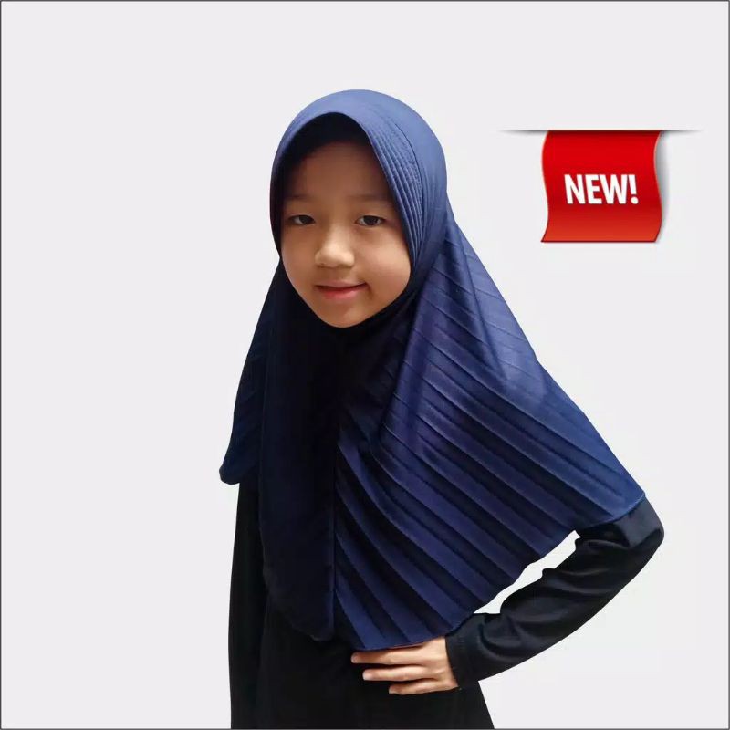 Hijab Anak Plisket