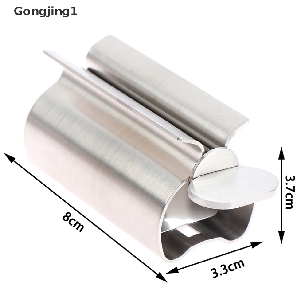 Gongjing1 Alat Pemeras Pasta Gigi Bahan Stainless Steel