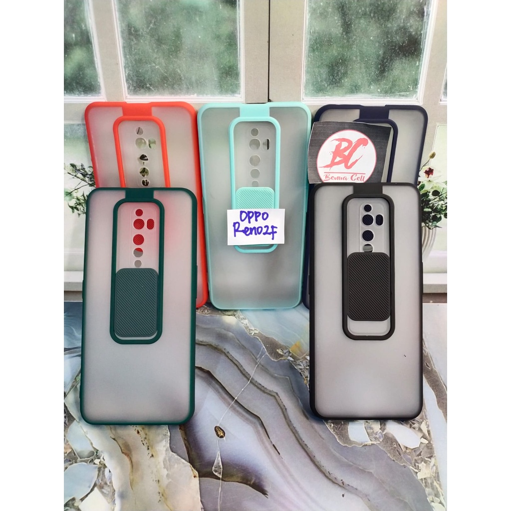 OPPO RENO 2F, OPPO RENO 4 - CASE SLIDE PROTECTION CAMERA CASE SLIDING KAMERA OPPO - BC