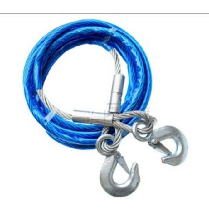 Premium 6 ton Tali Seling Penarik Mobil Derek 10mm x 5 m ORI Gratis Ongkir