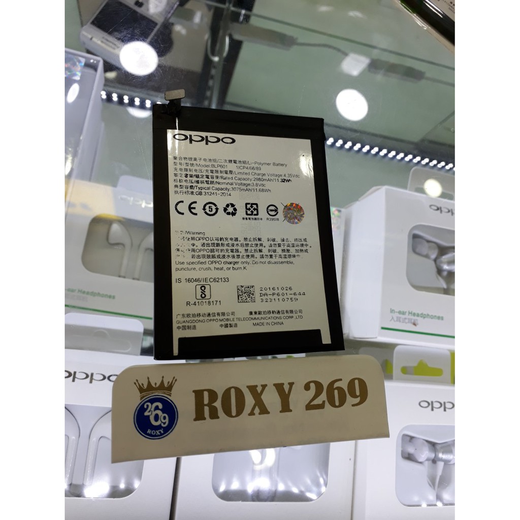 promo Batre Baterai Hp OPPO F1s BLP601 Li-Polymer Battery 3075mAh ORI Battre Batterai Handphone F1s