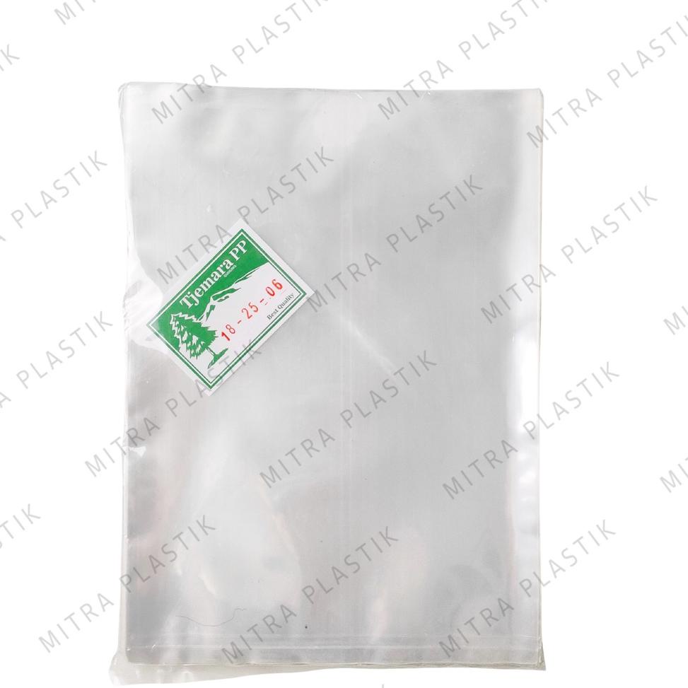 

[KODE NTBEM] Plastik PP Lebar 18 Tebal 06 18x25 18x30 18x35 Kantong Bening Transparan Snack