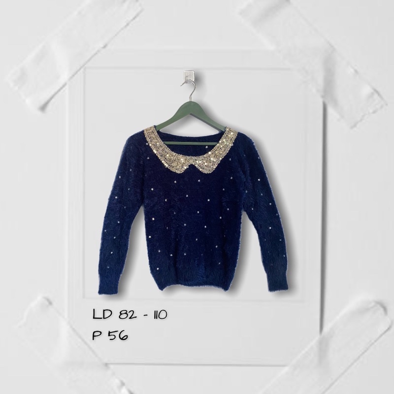 Sweater Knitwear Fur Knit Sweater Bulu