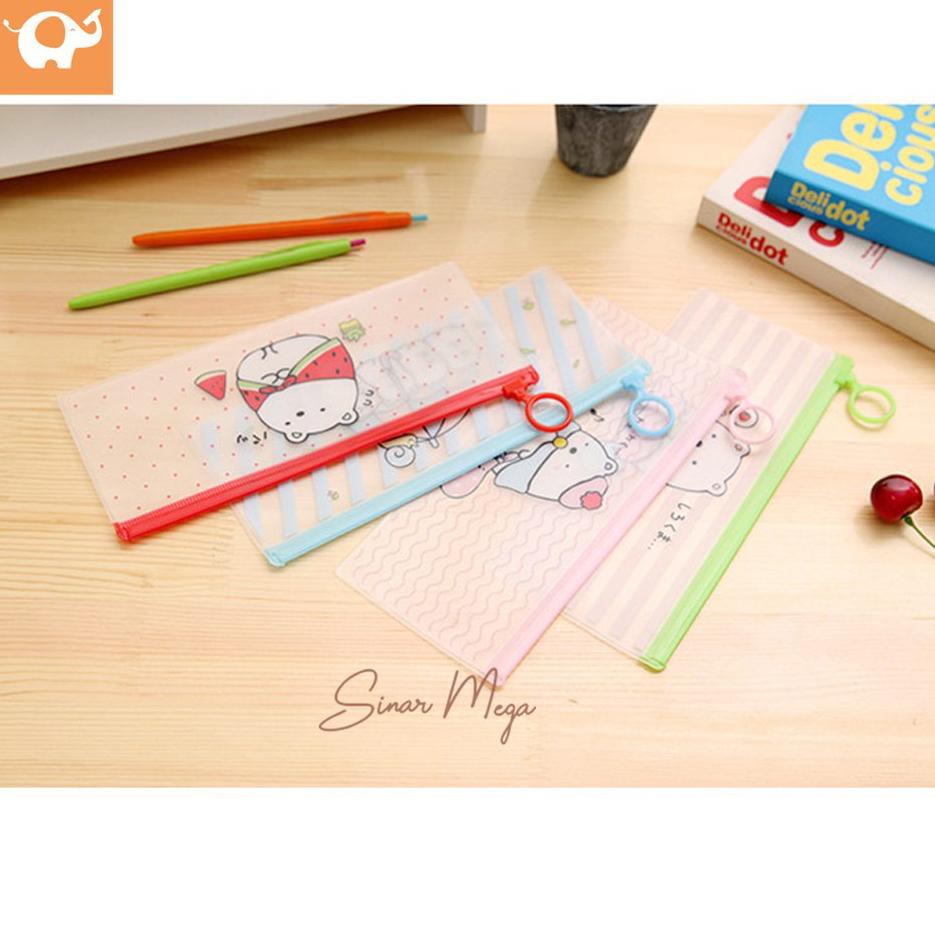 

BEST SELLER!!! Sumikko Gurashi Plastic Pencil Case / Tempat pensil bahan plastik Lucu Unik murah
