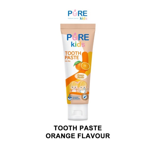 Pure Kids Toothpaste Orange 50gr | Pasta Gigi Anak