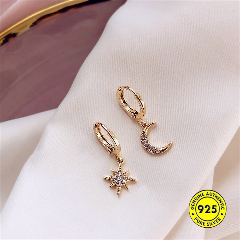 Anting Tusuk Sterling Silver 925 Untuk Wanita